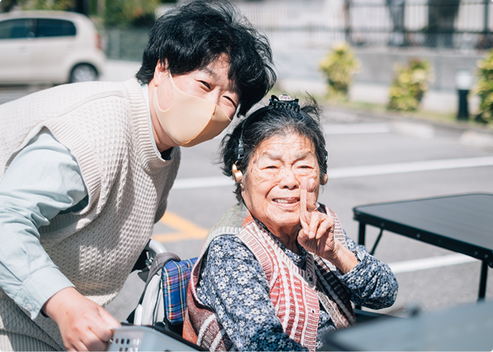 アットホームな環境といろいろな人と触れ合える幸せ
